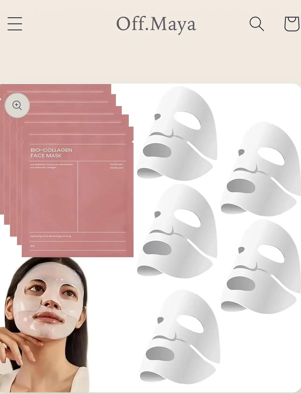 HydraCollagen Deep Repair Face Mask